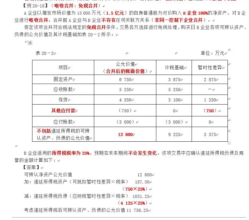 这咋直接计入商誉了，我要晕了