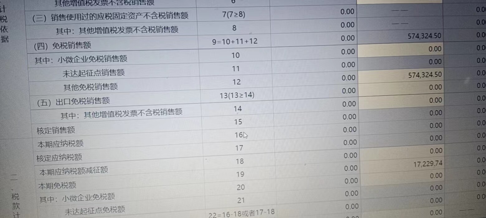 申报时会出显这种情况