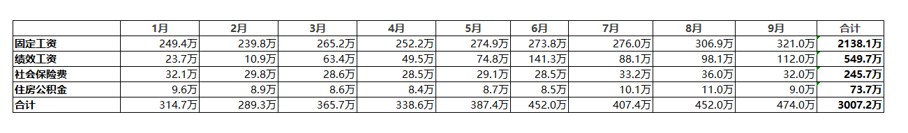 老师，您好，想问一下您，人力成本怎么从什么角度做分析呢，表格我现在列好了，但是下一步怎么做分析呢