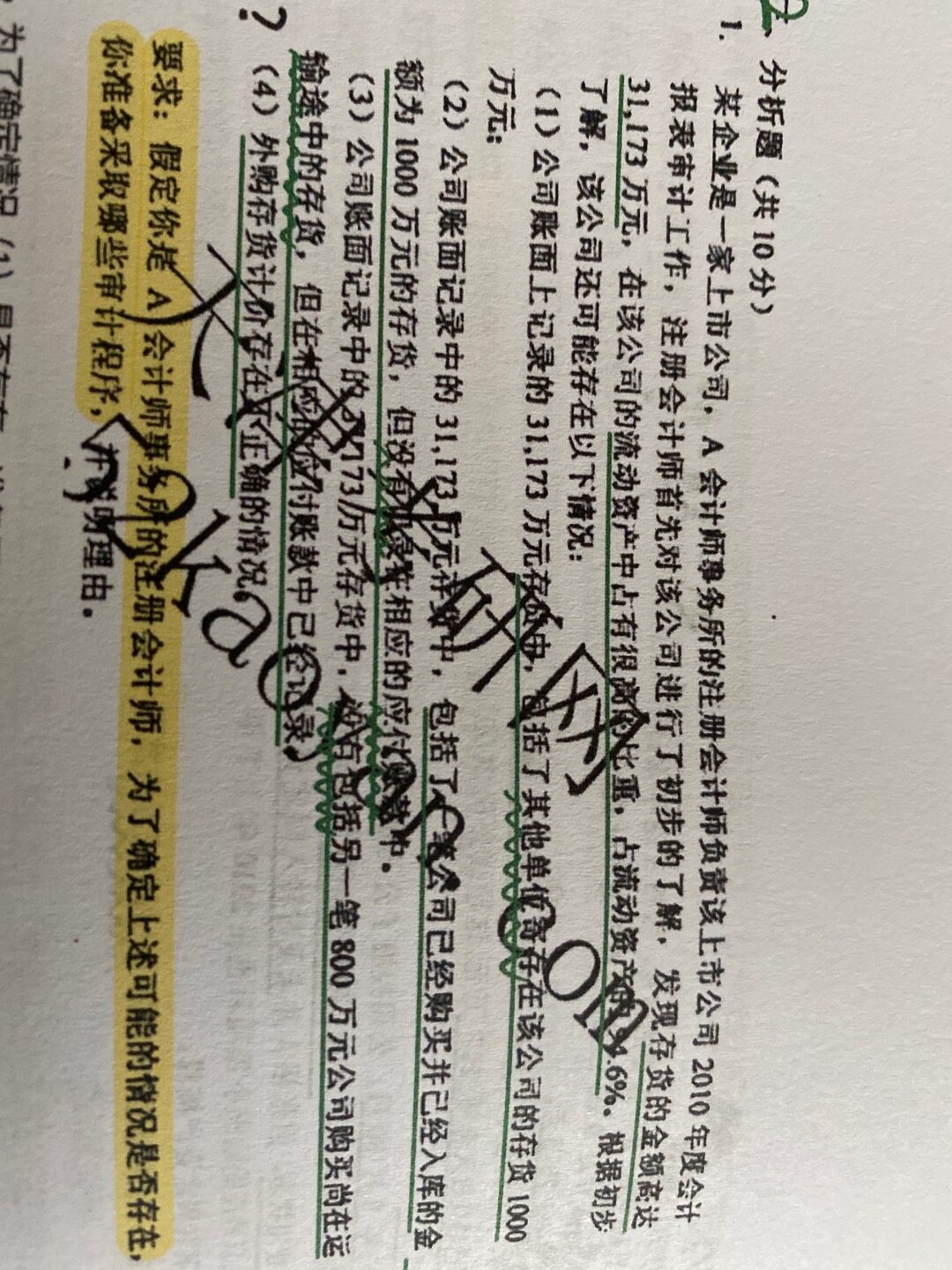 外购存货计价存在不正确的情况下 注册会计师应该准备采取哪些审计程序？